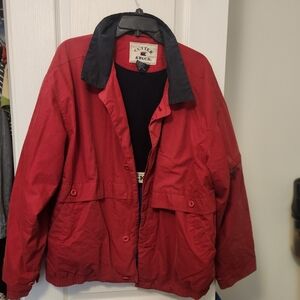 Cutter & Buck Red and Black Lightweight Shirt Jacket